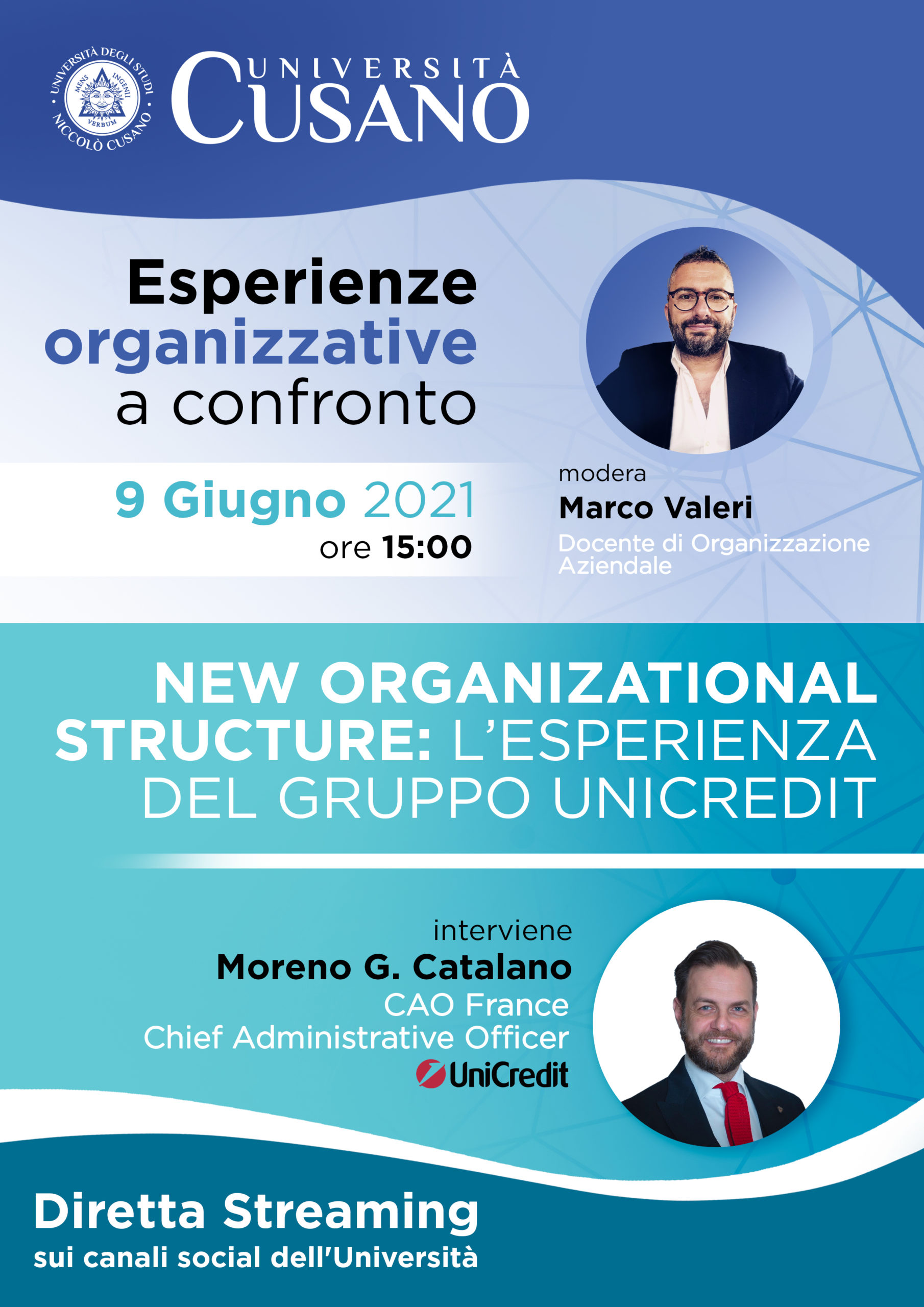 Webinar. New organizational structure: l’esperienza del Gruppo UniCredit